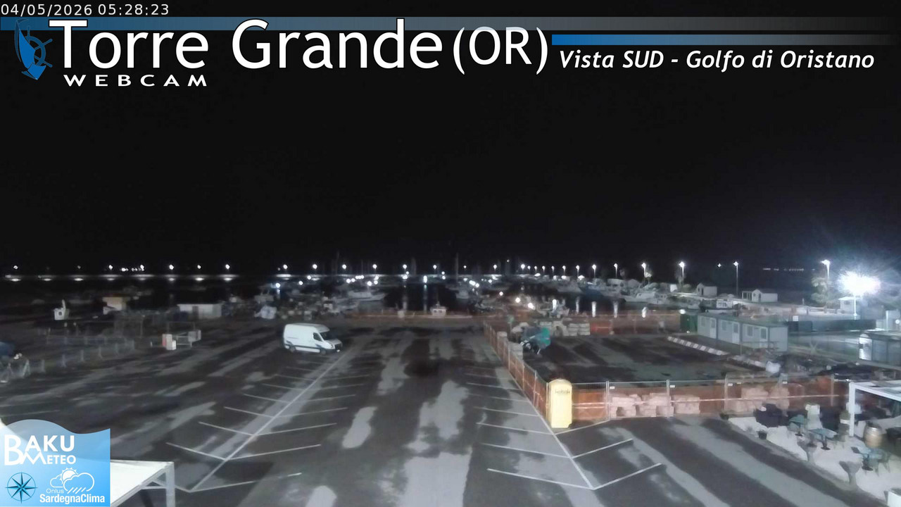 time-lapse frame, Torre Grande webcam