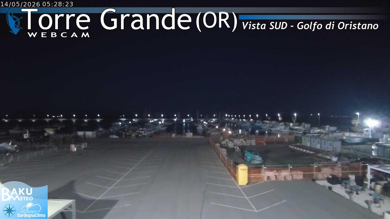 time-lapse frame, Torre Grande webcam