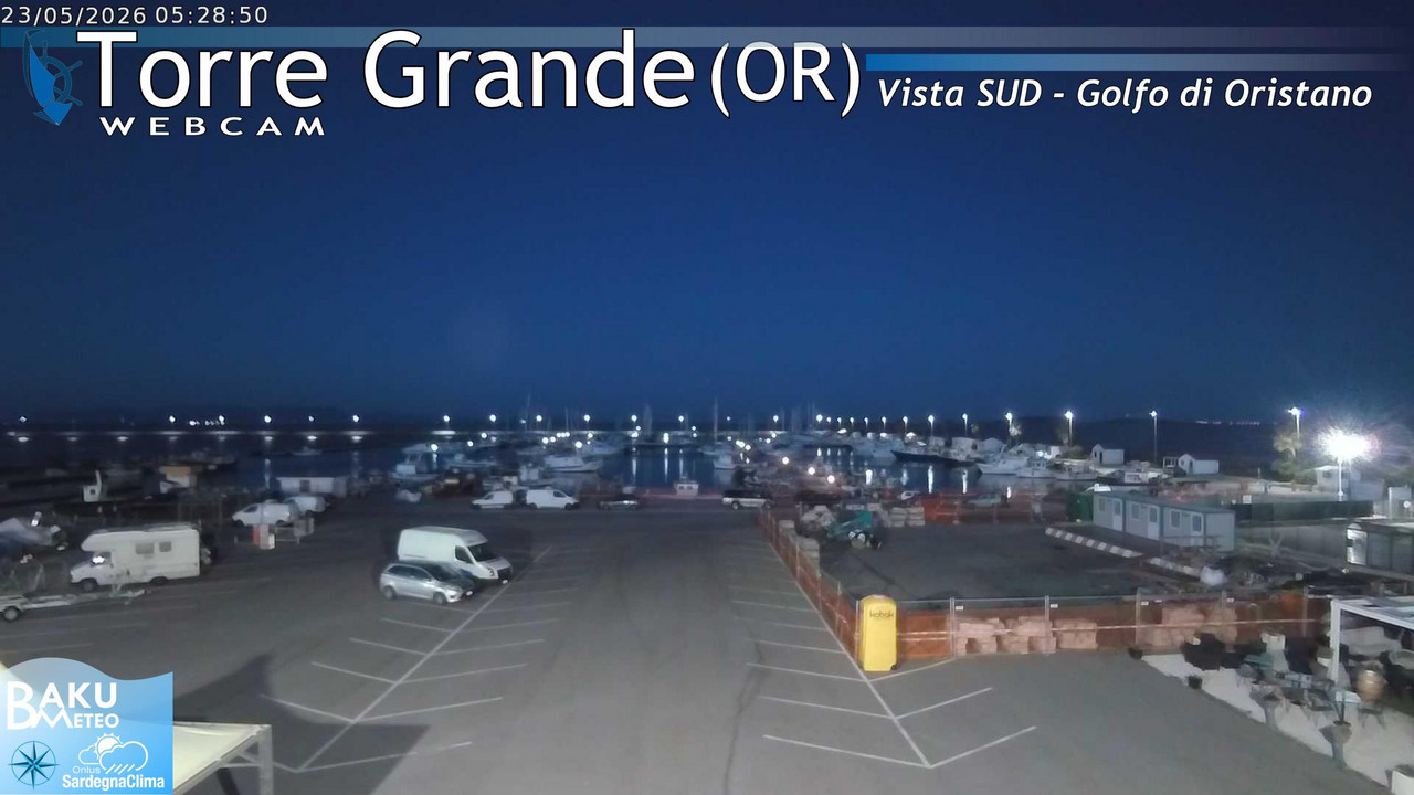 time-lapse frame, Torre Grande webcam