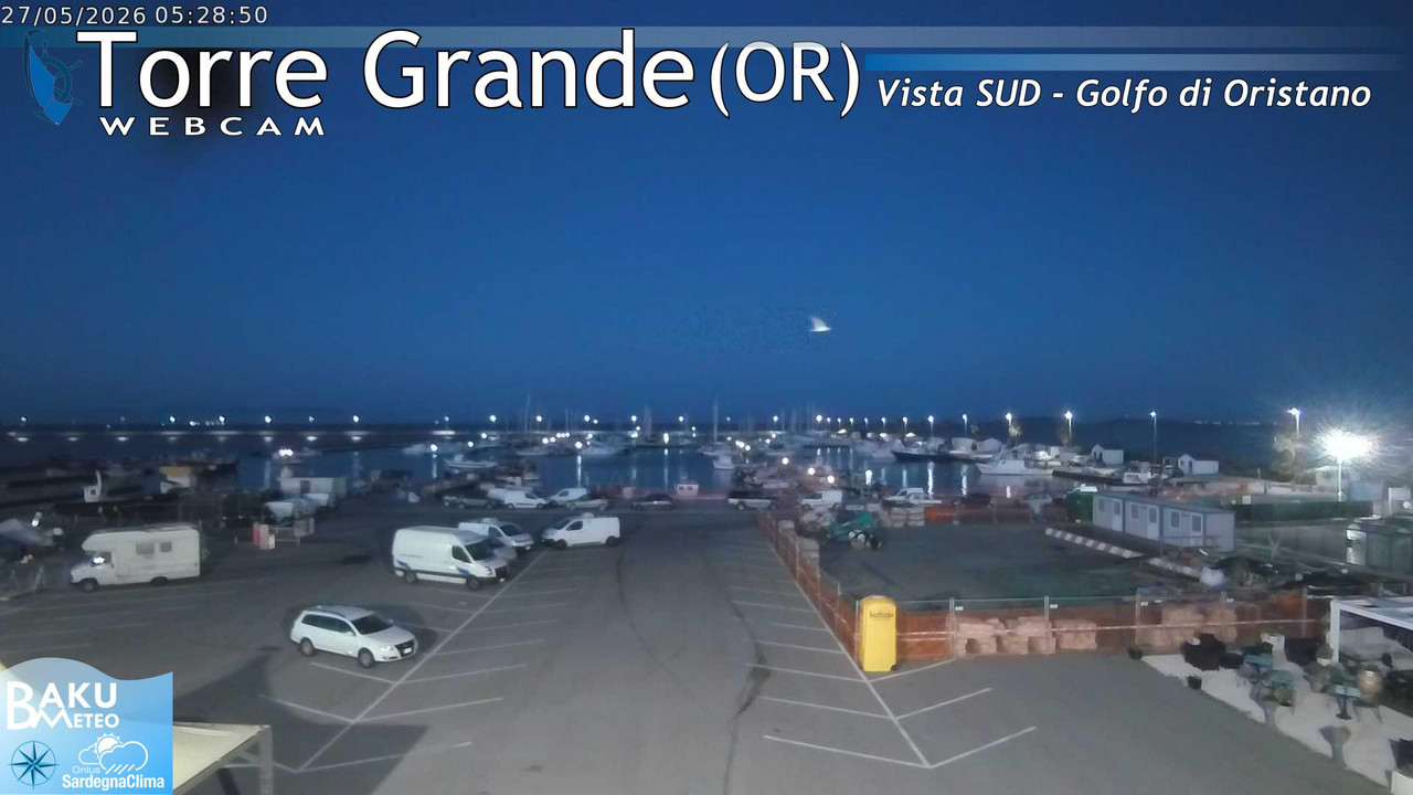 time-lapse frame, Torre Grande webcam