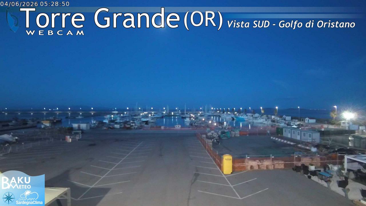 time-lapse frame, Torre Grande webcam