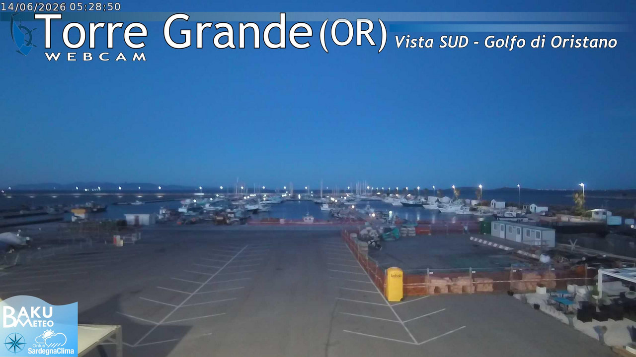 time-lapse frame, Torre Grande webcam