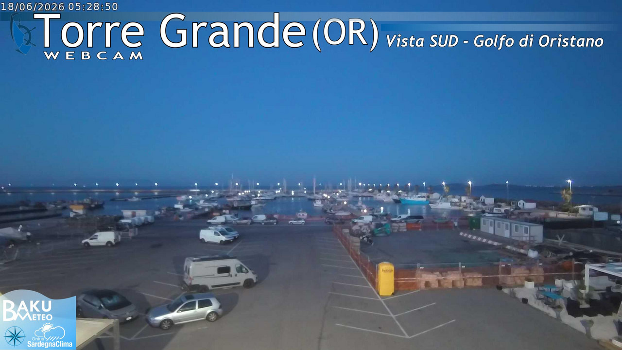 time-lapse frame, Torre Grande webcam