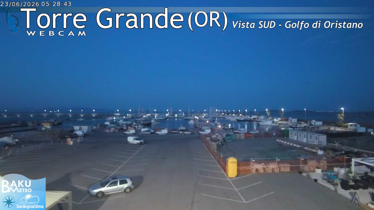 time-lapse frame, Torre Grande webcam