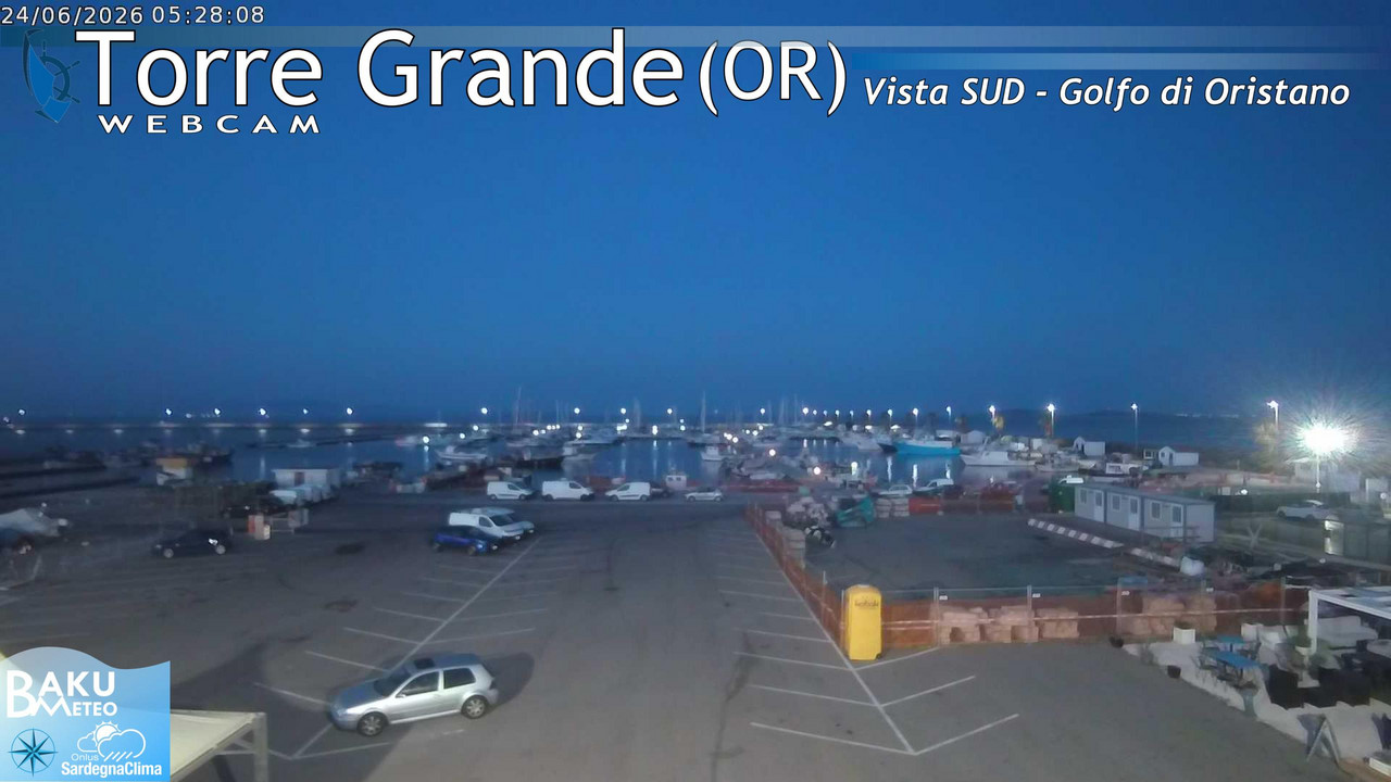 time-lapse frame, Torre Grande webcam