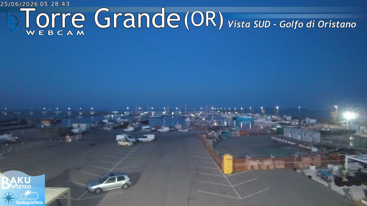 time-lapse frame, Torre Grande webcam