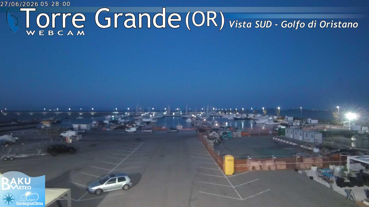 time-lapse frame, Torre Grande webcam