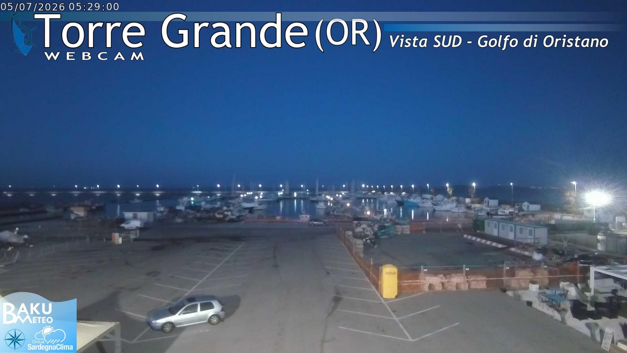 time-lapse frame, Torre Grande webcam