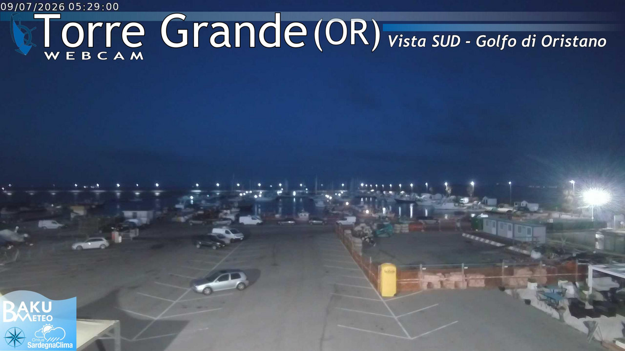 time-lapse frame, Torre Grande webcam