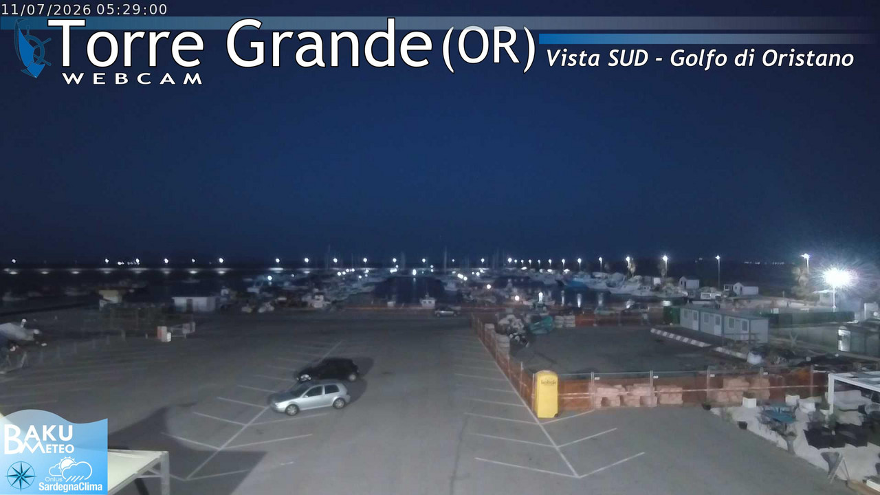 time-lapse frame, Torre Grande webcam