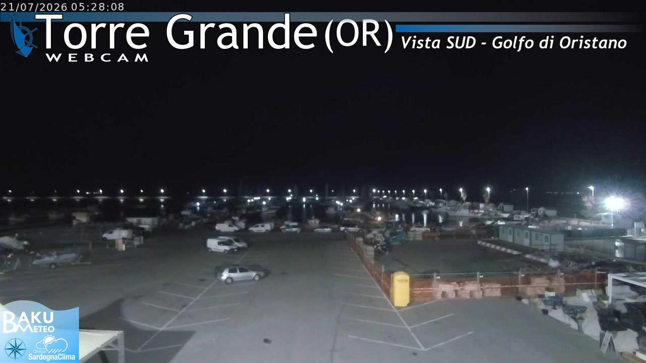 time-lapse frame, Torre Grande webcam