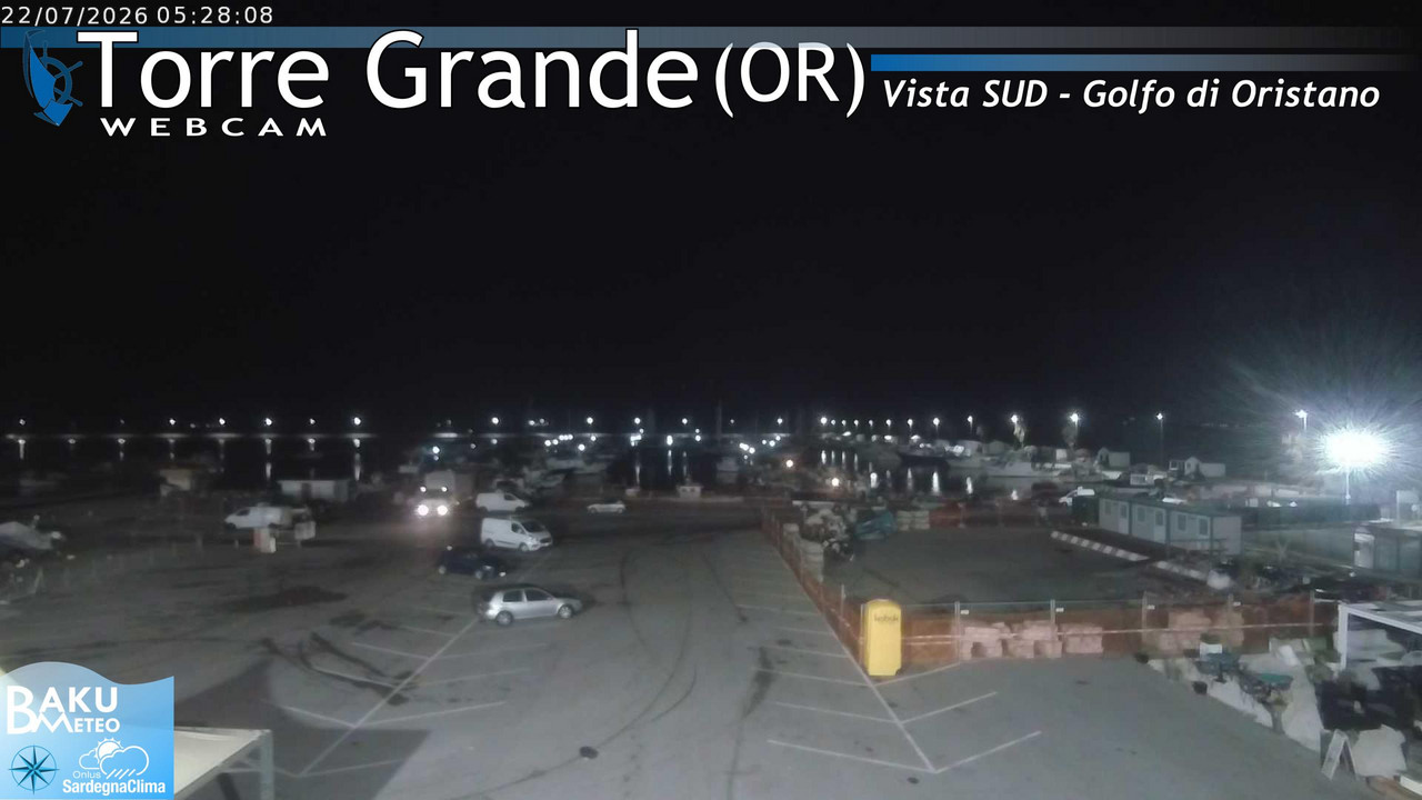 time-lapse frame, Torre Grande webcam