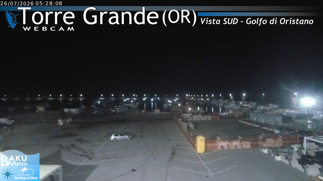 time-lapse frame, Torre Grande webcam