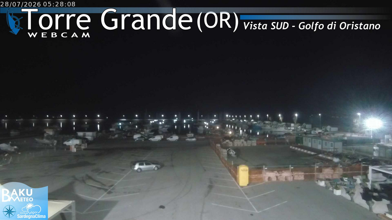 time-lapse frame, Torre Grande webcam