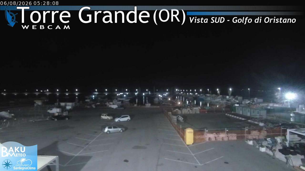 time-lapse frame, Torre Grande webcam