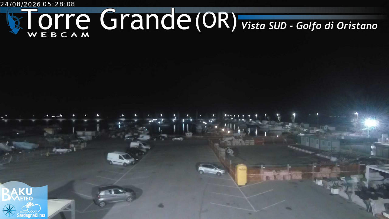 time-lapse frame, Torre Grande webcam