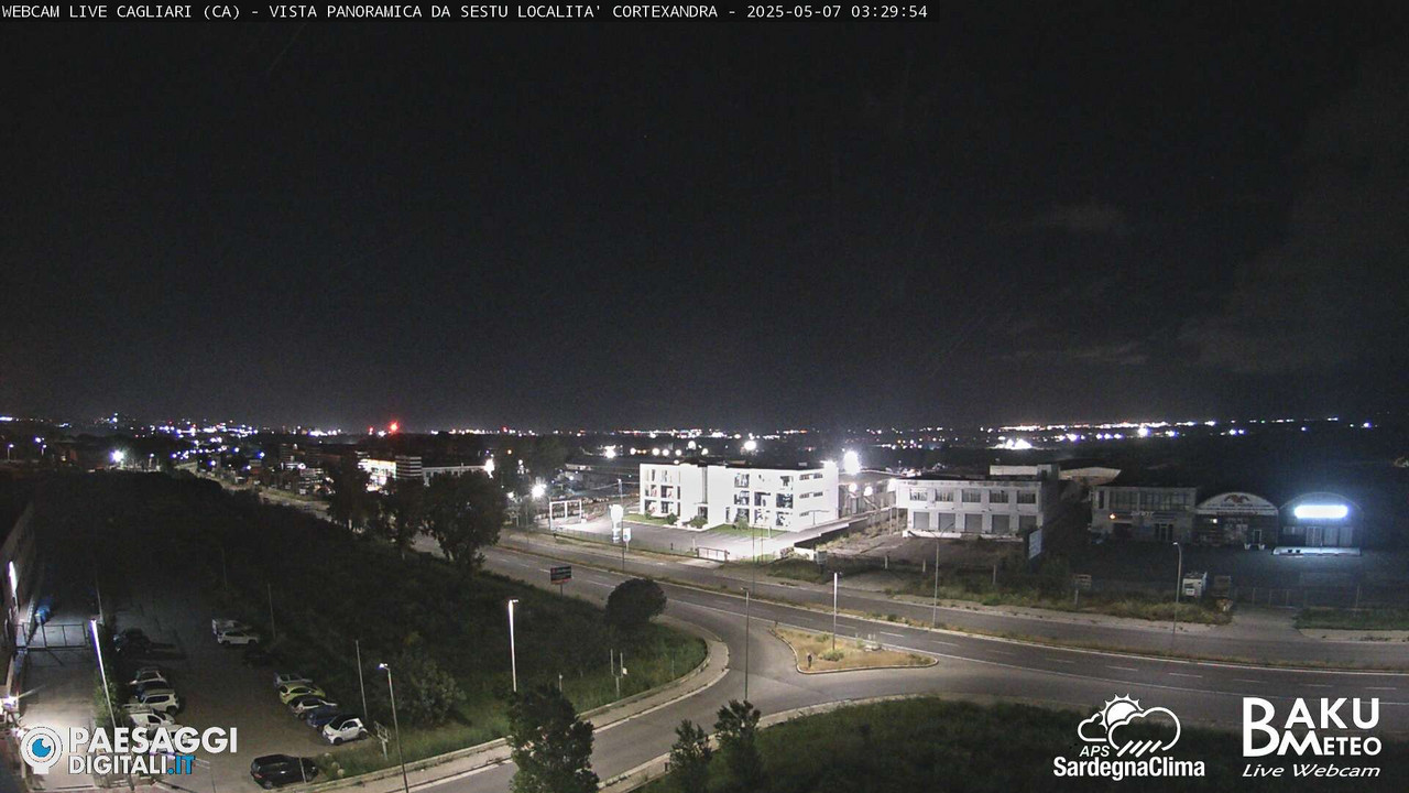 time-lapse frame, Sestu Cortexandra webcam
