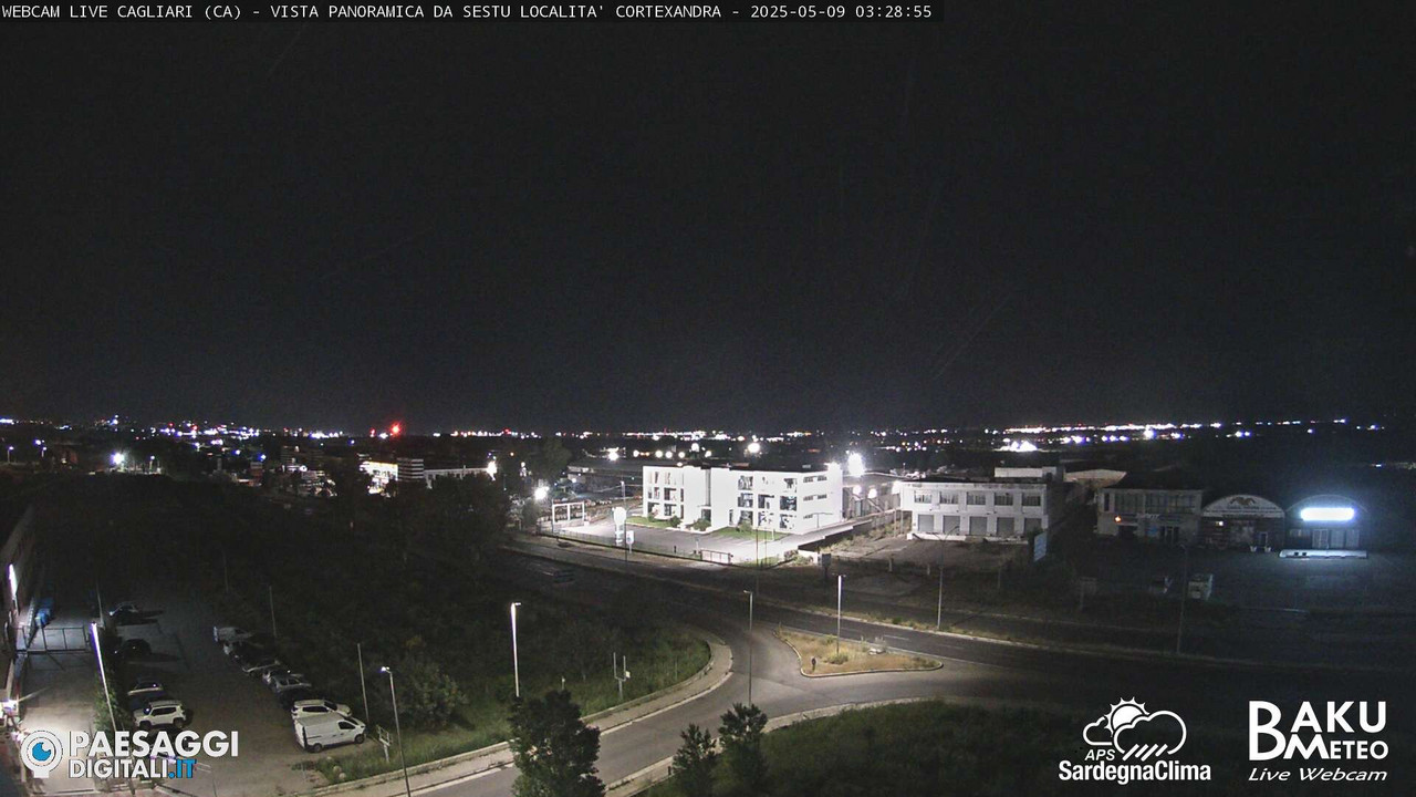 time-lapse frame, Sestu Cortexandra webcam