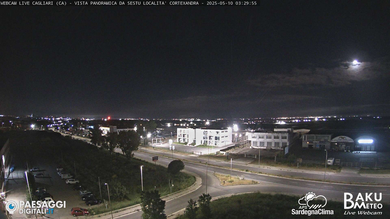 time-lapse frame, Sestu Cortexandra webcam