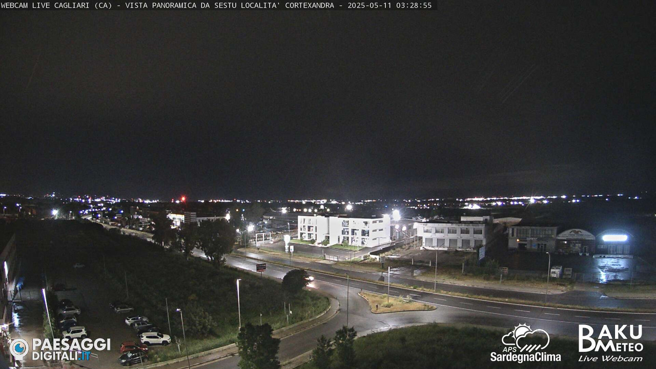 time-lapse frame, Sestu Cortexandra webcam