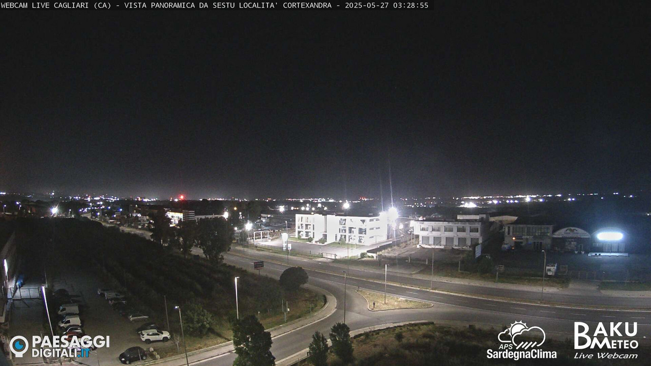 time-lapse frame, Sestu Cortexandra webcam