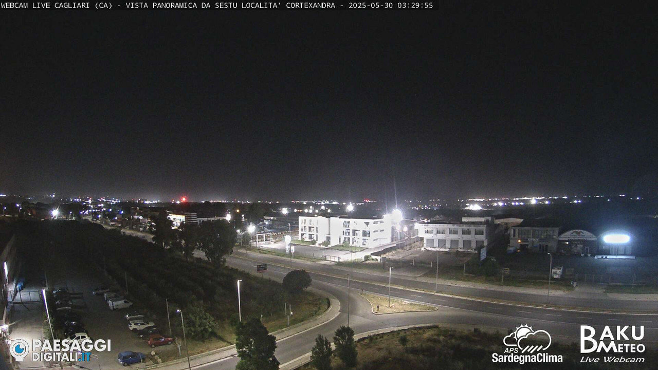 time-lapse frame, Sestu Cortexandra webcam