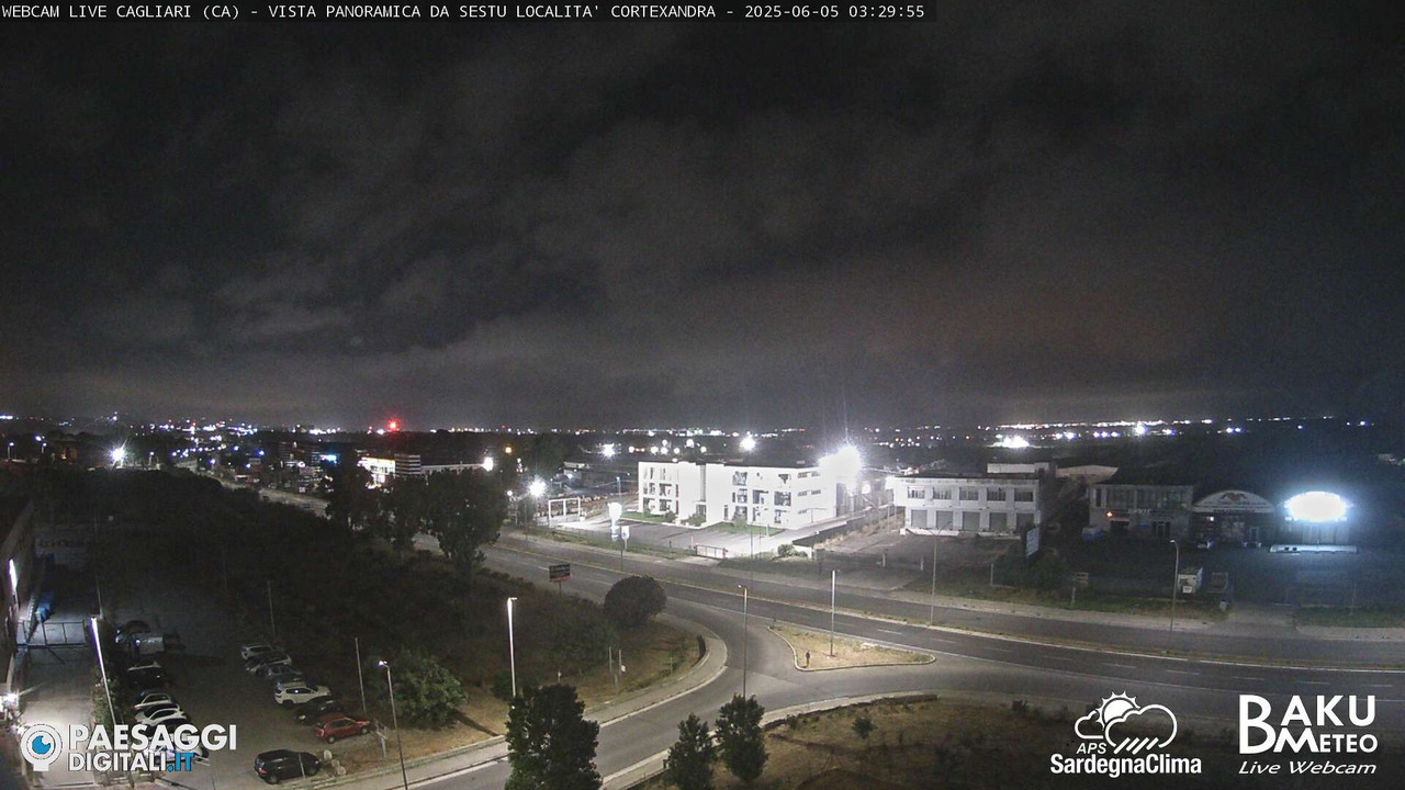 time-lapse frame, Sestu Cortexandra webcam