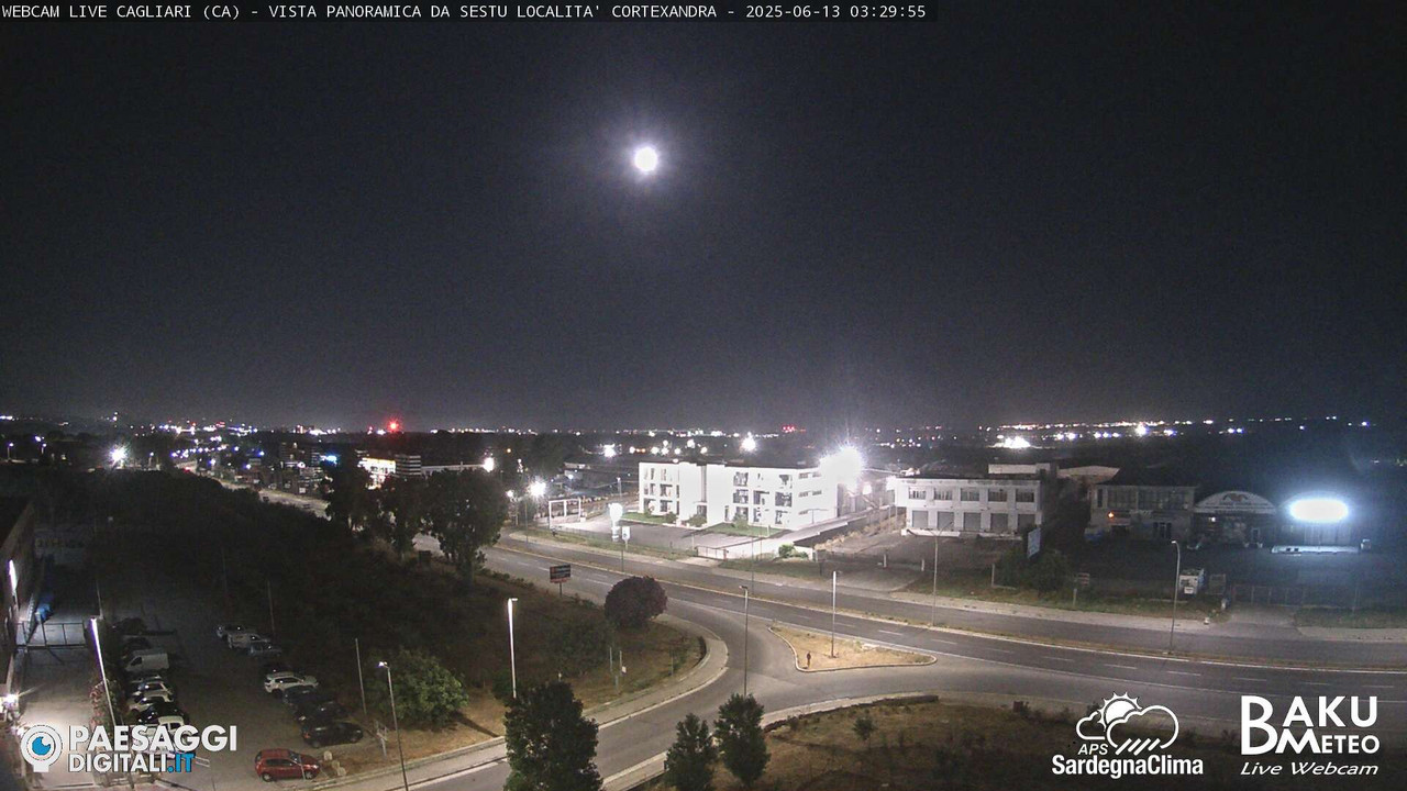 time-lapse frame, Sestu Cortexandra webcam