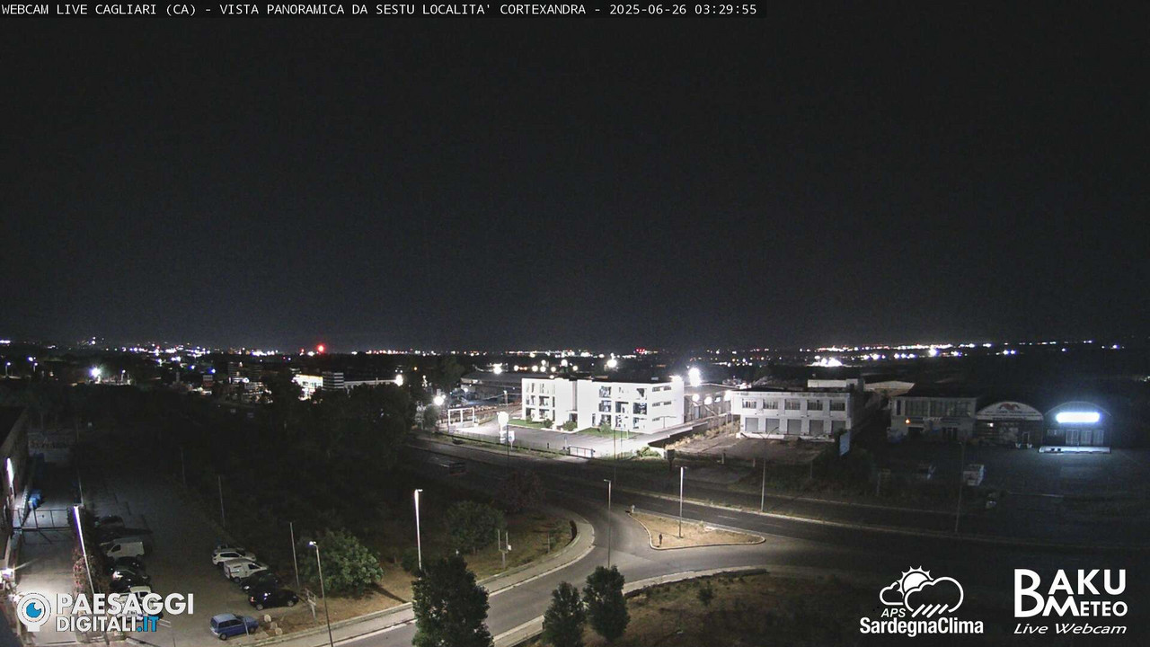 time-lapse frame, Sestu Cortexandra webcam