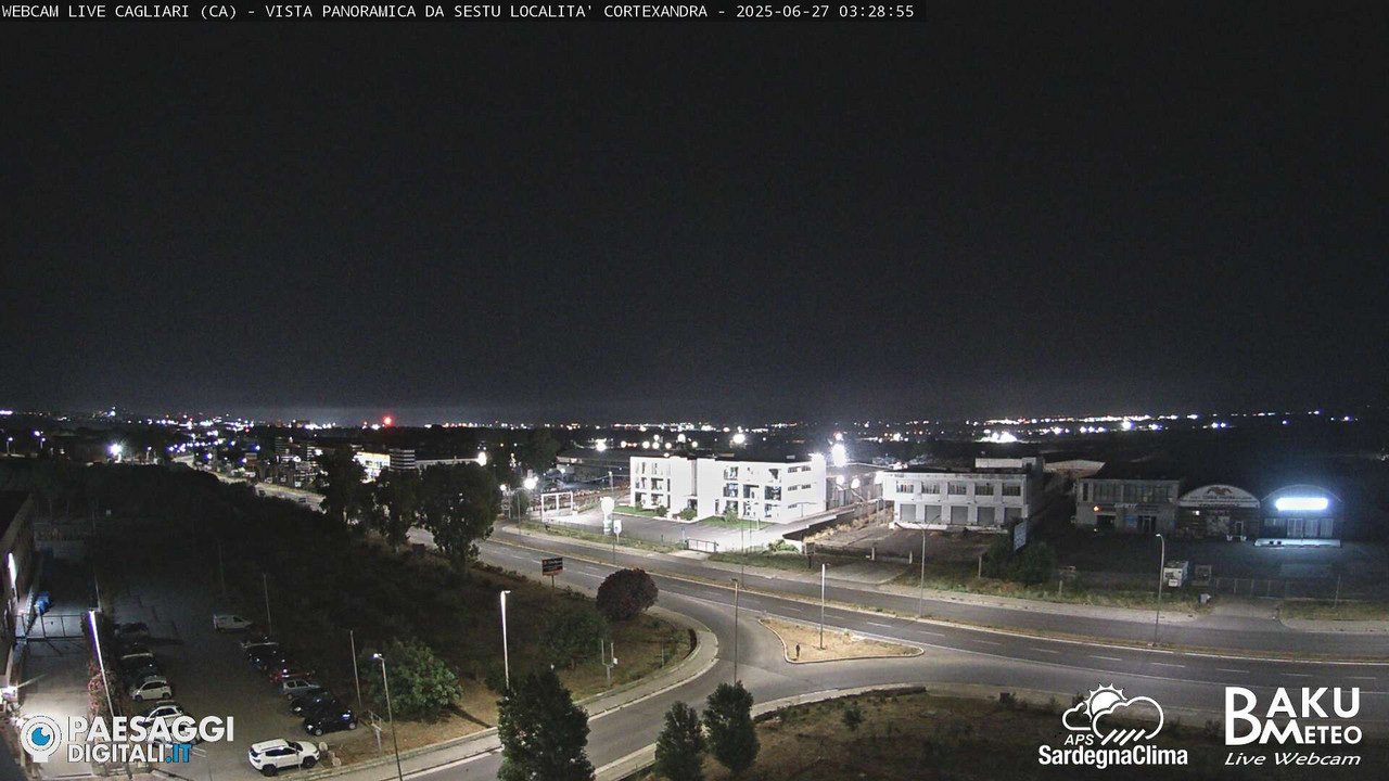 time-lapse frame, Sestu Cortexandra webcam