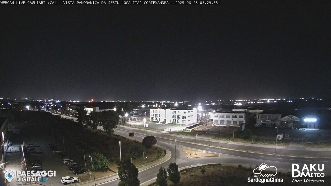time-lapse frame, Sestu Cortexandra webcam