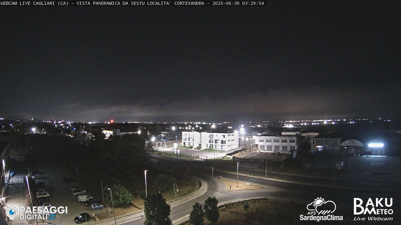time-lapse frame, Sestu Cortexandra webcam