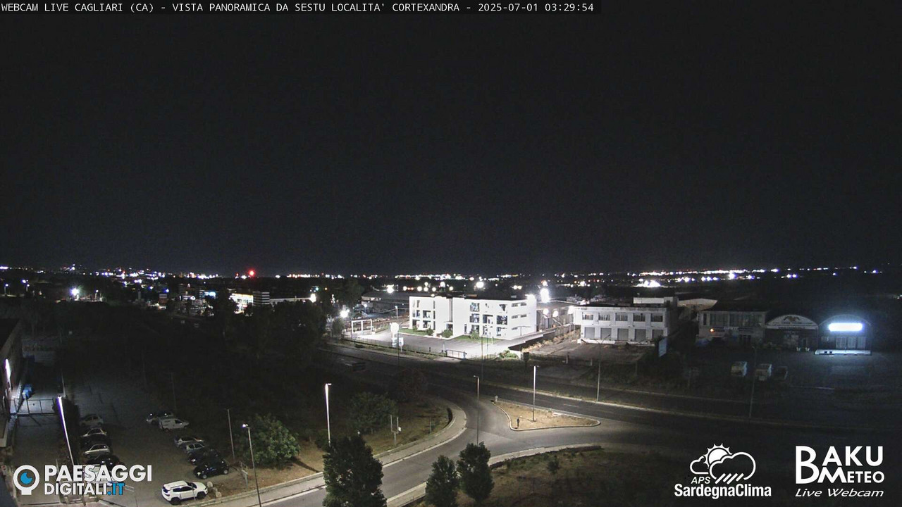 time-lapse frame, Sestu Cortexandra webcam