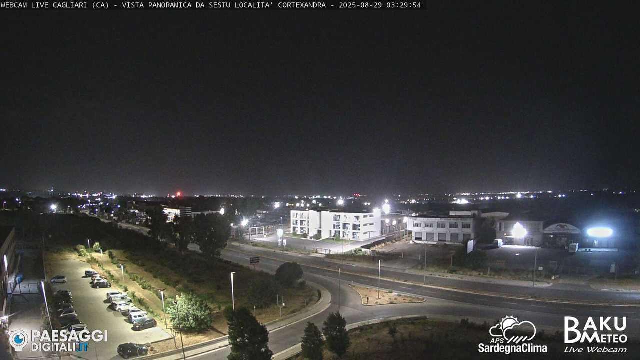 time-lapse frame, Sestu Cortexandra webcam
