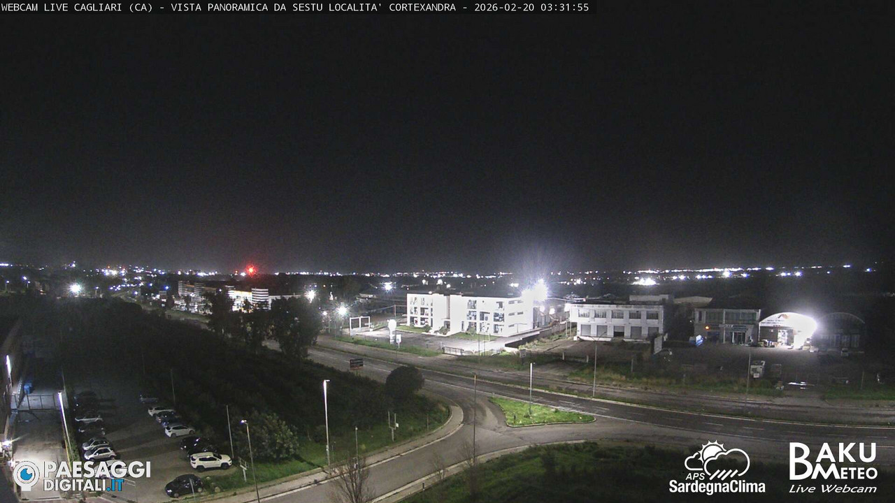 time-lapse frame, Sestu Cortexandra webcam