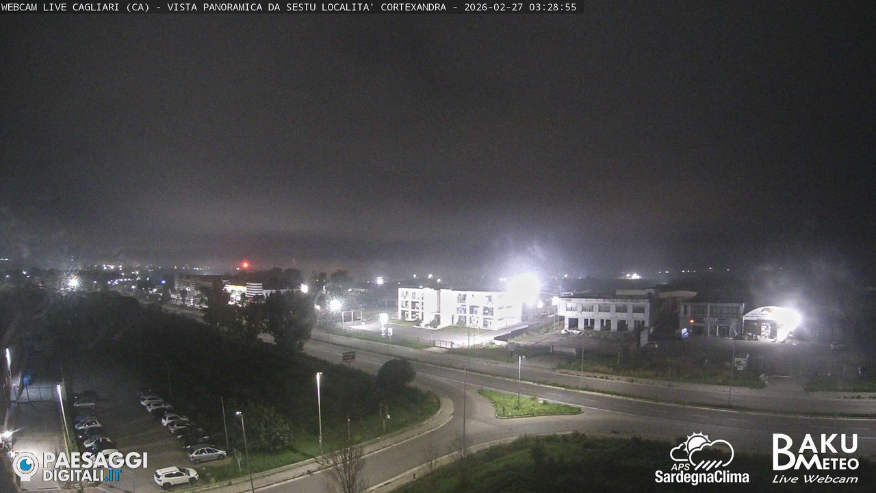 time-lapse frame, Sestu Cortexandra webcam