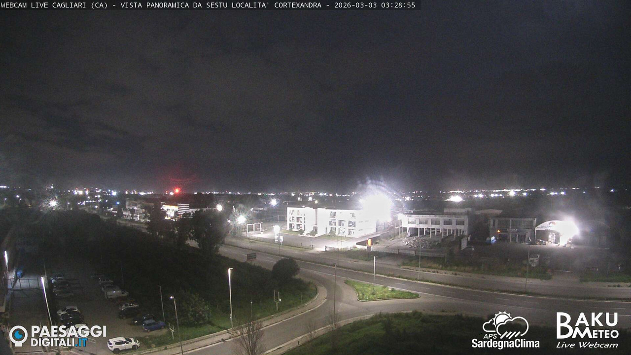 time-lapse frame, Sestu Cortexandra webcam