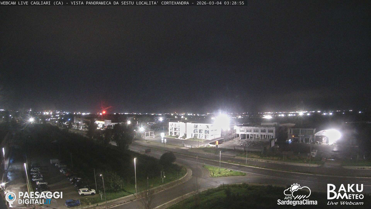 time-lapse frame, Sestu Cortexandra webcam