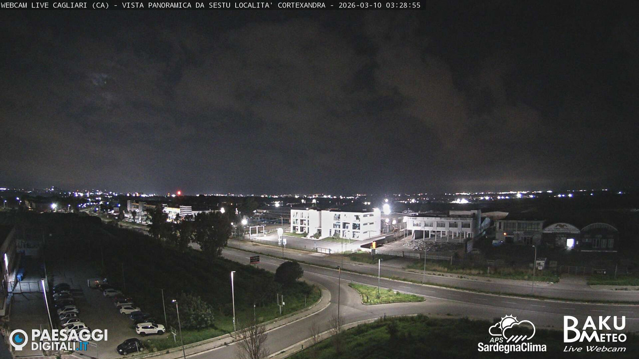 time-lapse frame, Sestu Cortexandra webcam