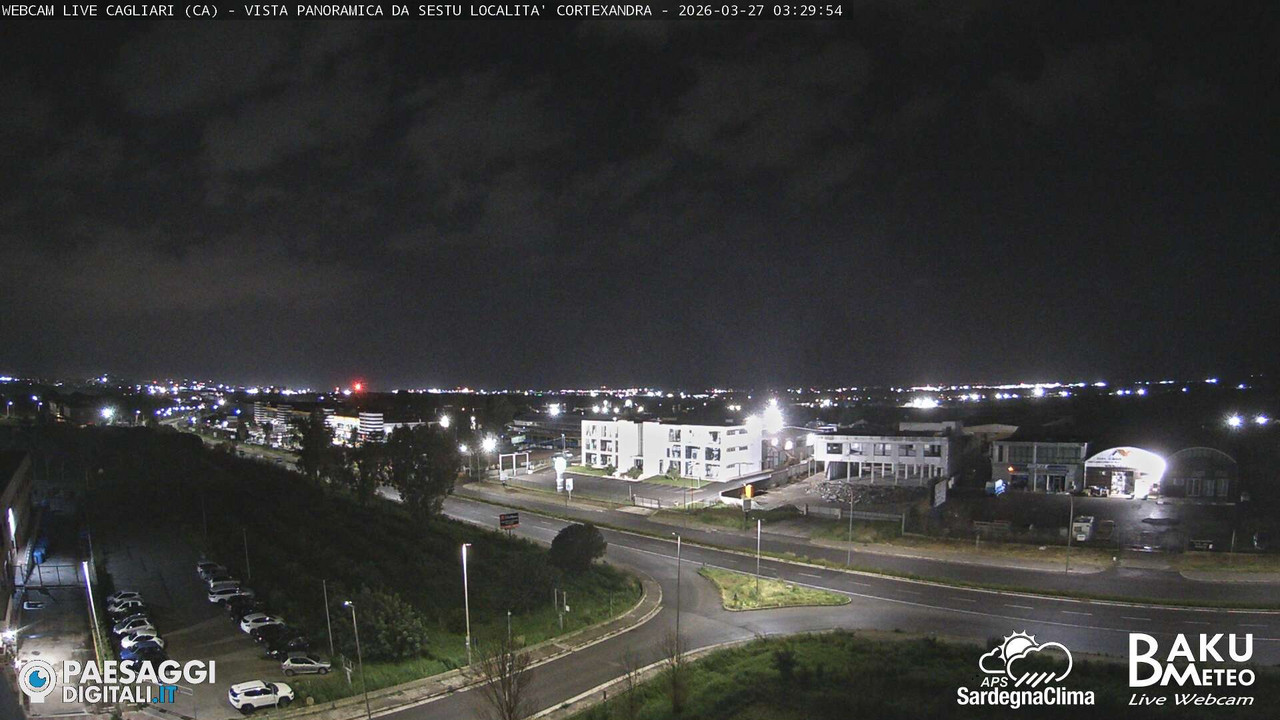 time-lapse frame, Sestu Cortexandra webcam