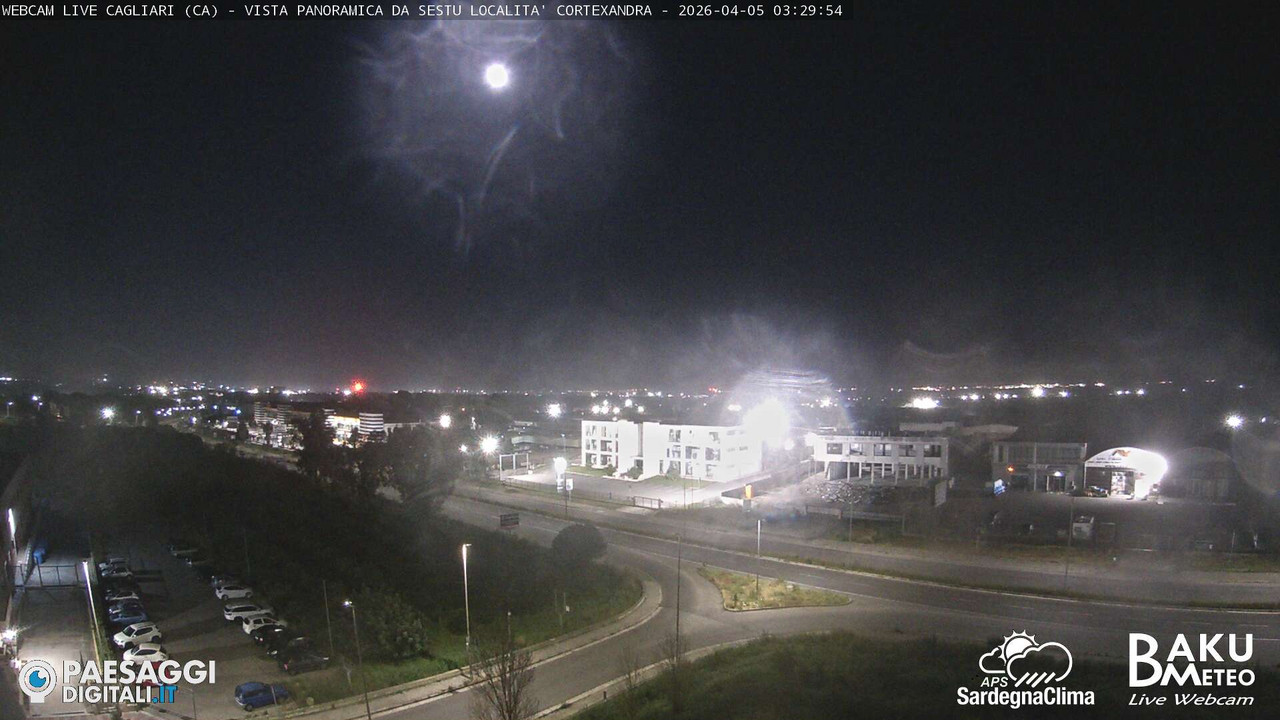 time-lapse frame, Sestu Cortexandra webcam