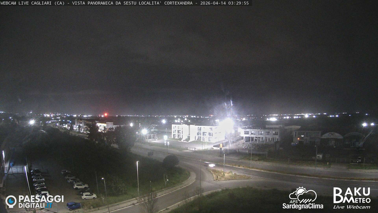 time-lapse frame, Sestu Cortexandra webcam