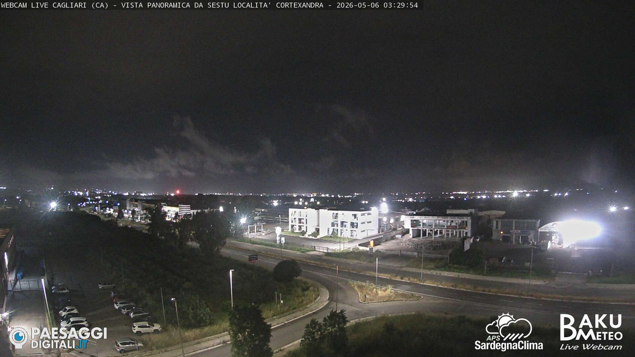 time-lapse frame, Sestu Cortexandra webcam