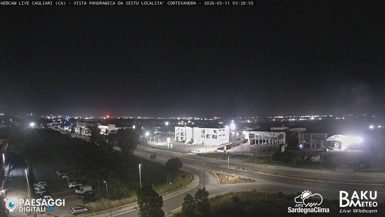 time-lapse frame, Sestu Cortexandra webcam