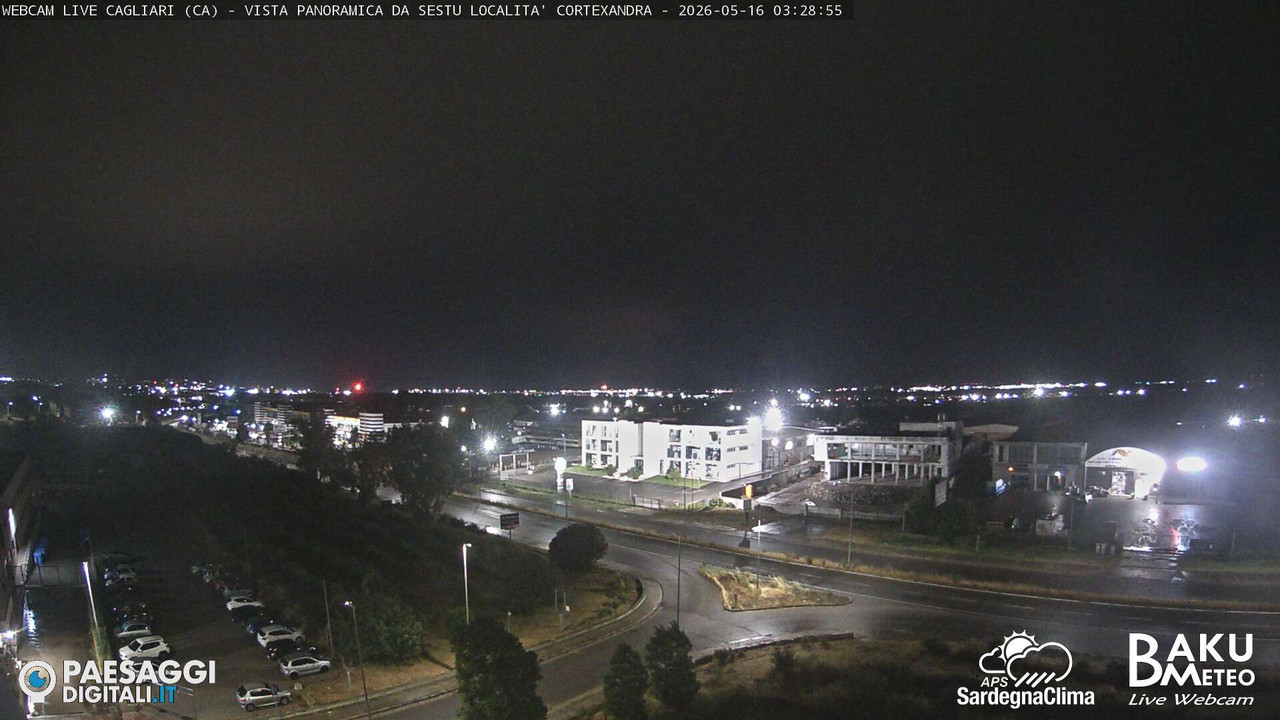 time-lapse frame, Sestu Cortexandra webcam