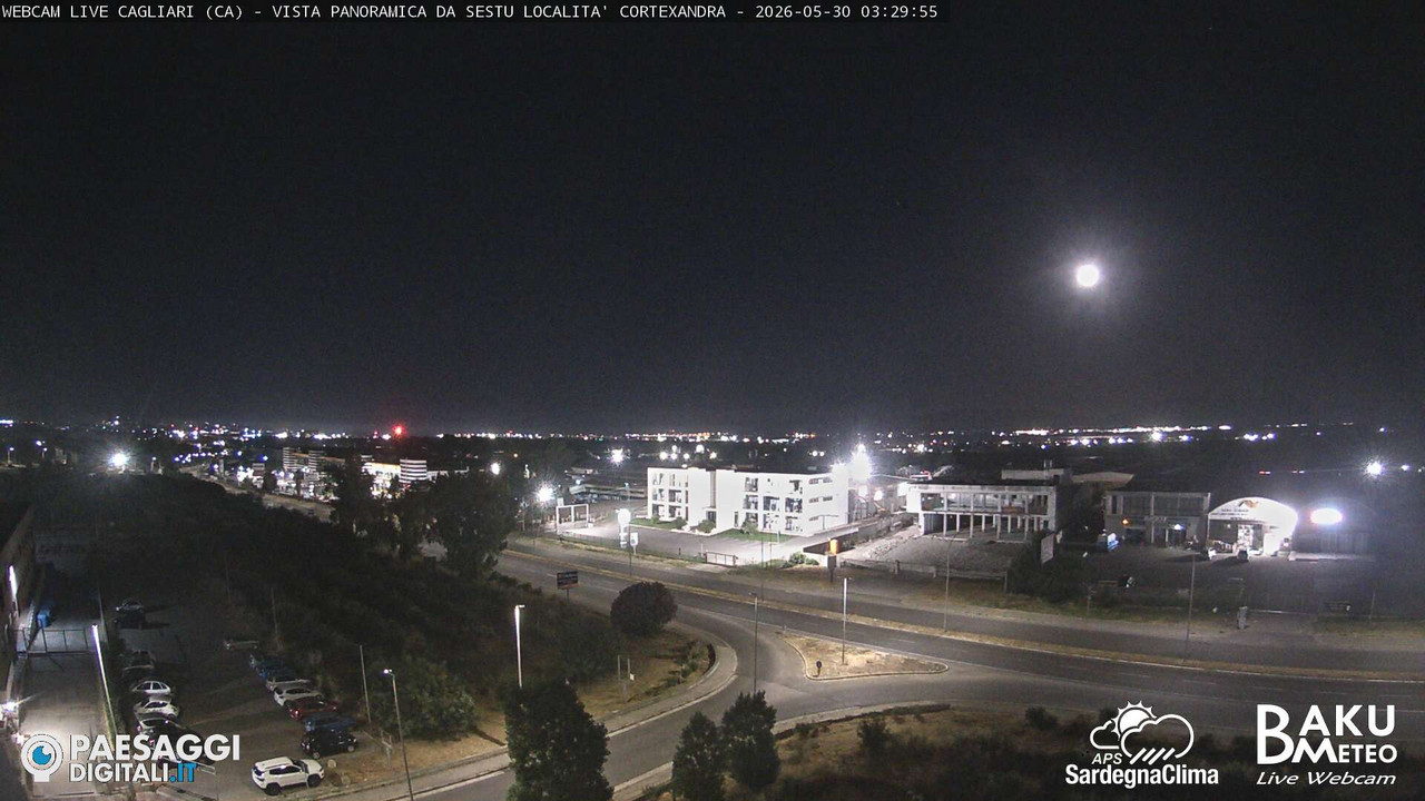 time-lapse frame, Sestu Cortexandra webcam