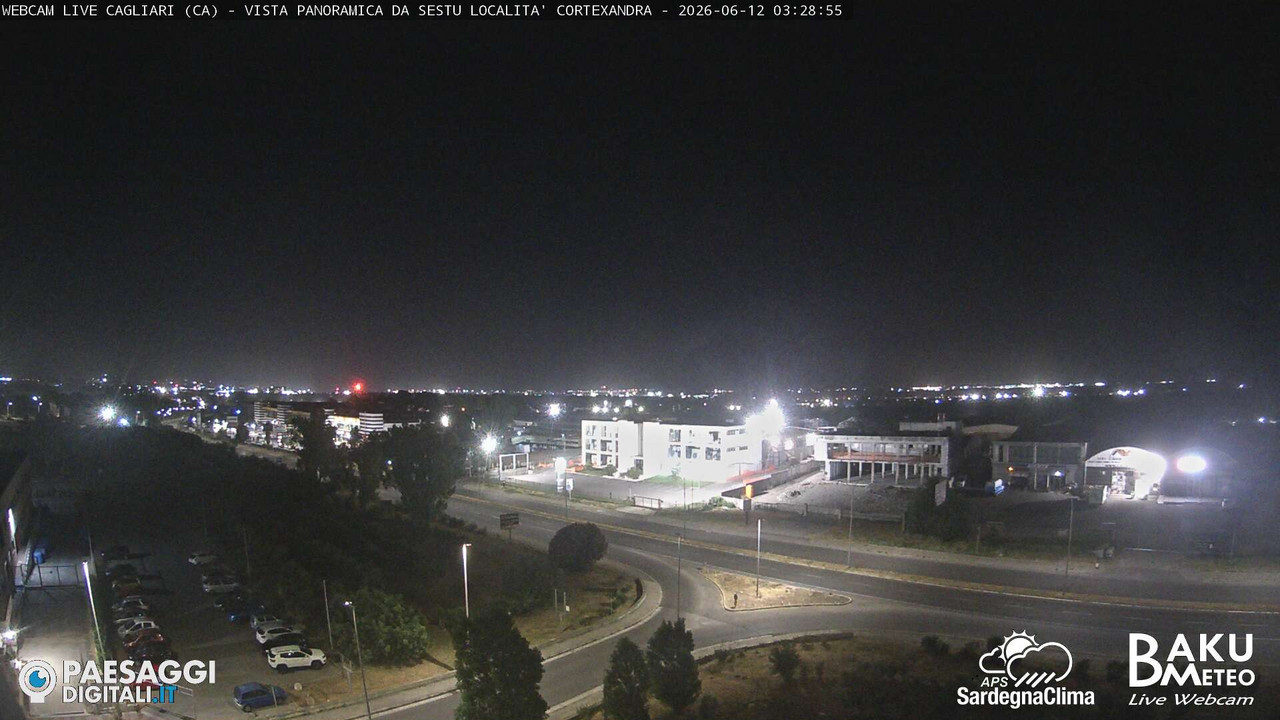 time-lapse frame, Sestu Cortexandra webcam