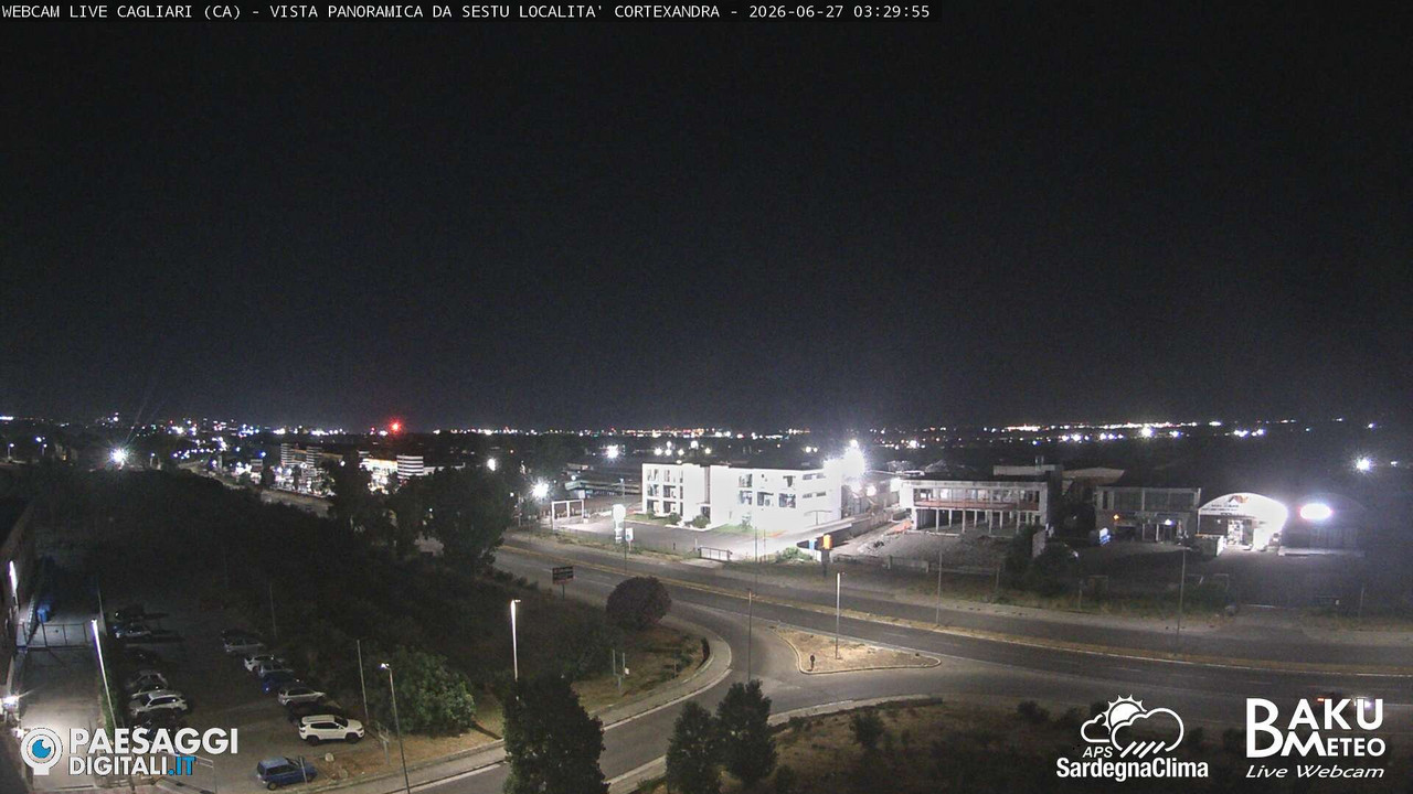 time-lapse frame, Sestu Cortexandra webcam