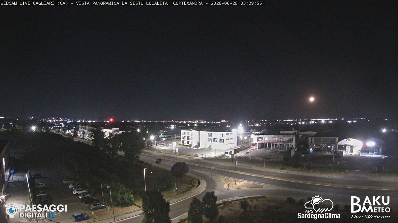 time-lapse frame, Sestu Cortexandra webcam