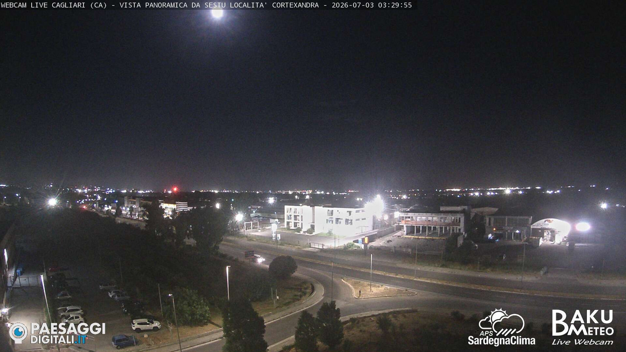 time-lapse frame, Sestu Cortexandra webcam
